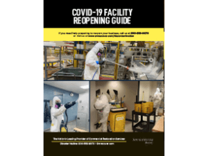covid 19 facility reopening guide brochure